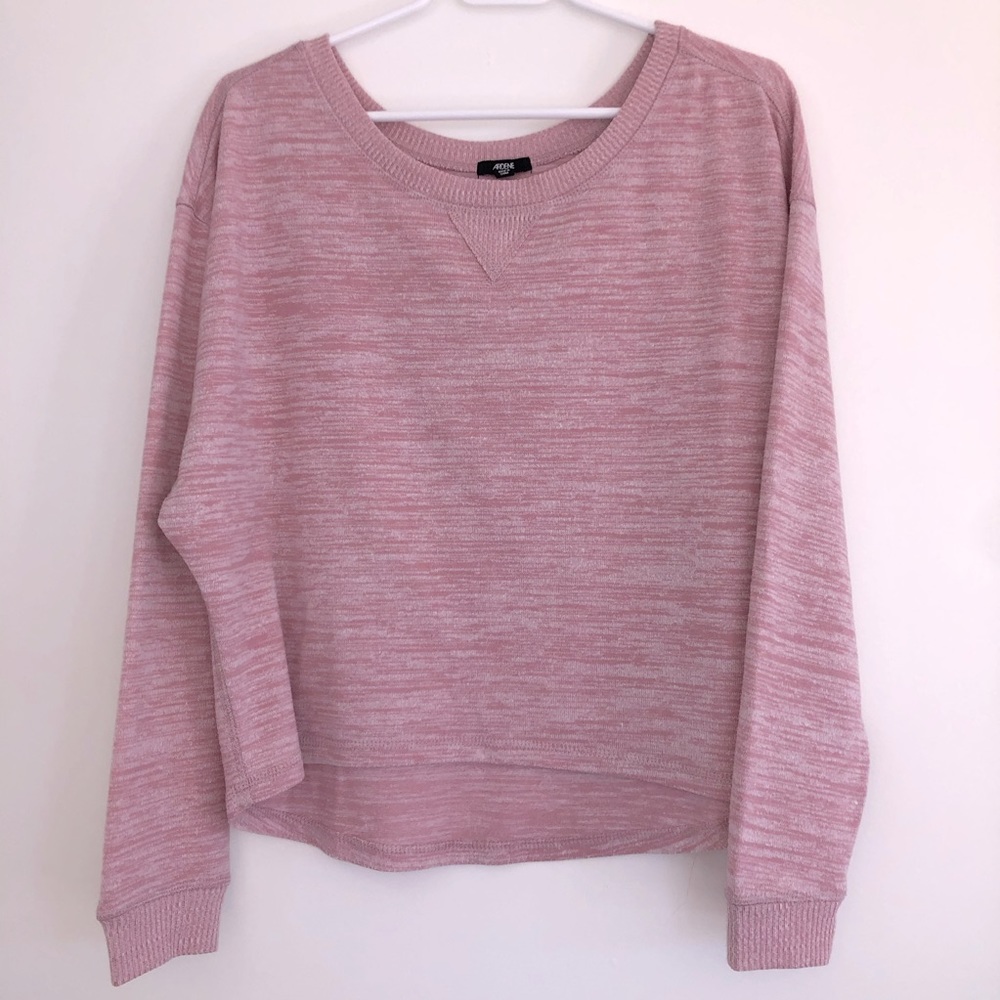 Ardene dolman sleeve pullover sweater.  Pink, S.